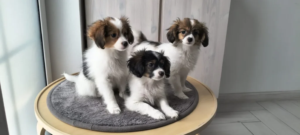 GERONIMO, GONZALO, GUSTO - Abrazo Alado (FCI) - phalene litter G